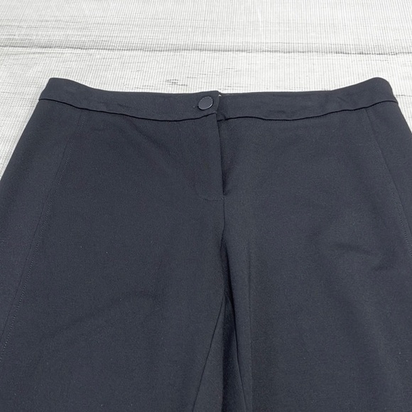Laundry Shelli Segal Pants Black Bootcut Flare Size Medium - Picture 8 of 10